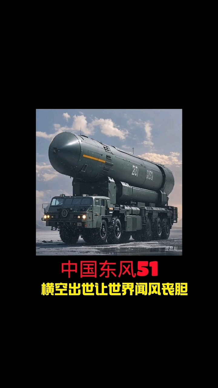 我国东风51洲际弹道导弹横空出世,让世界闻风丧胆