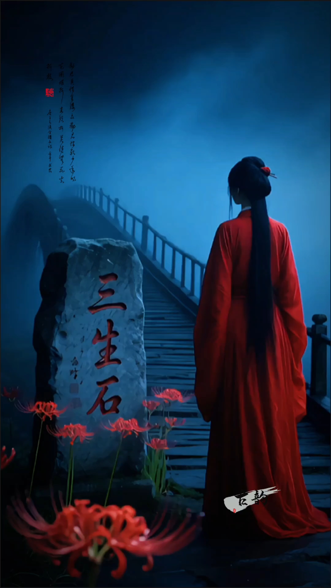 三生石下等你,奈何桥下来相约