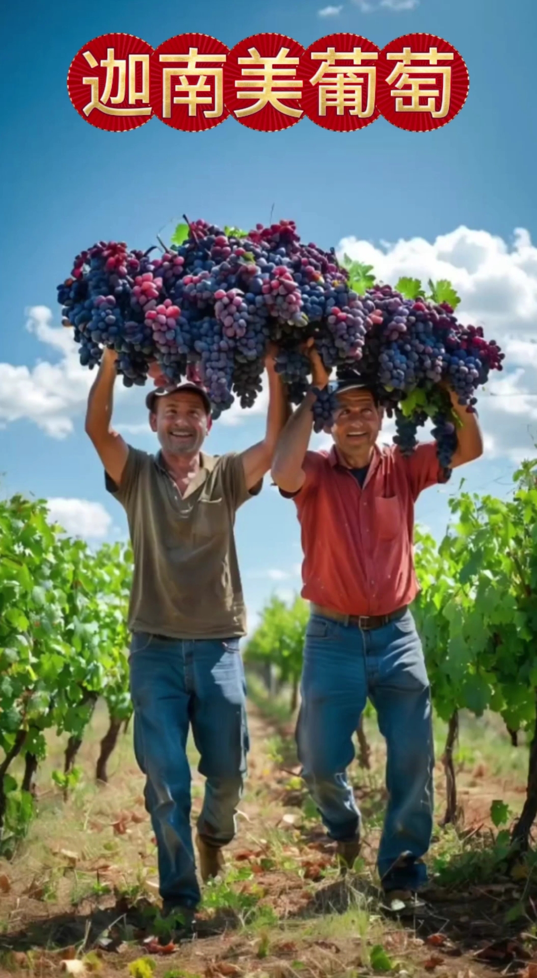 天路历程迦南美地葡萄.请欣赏