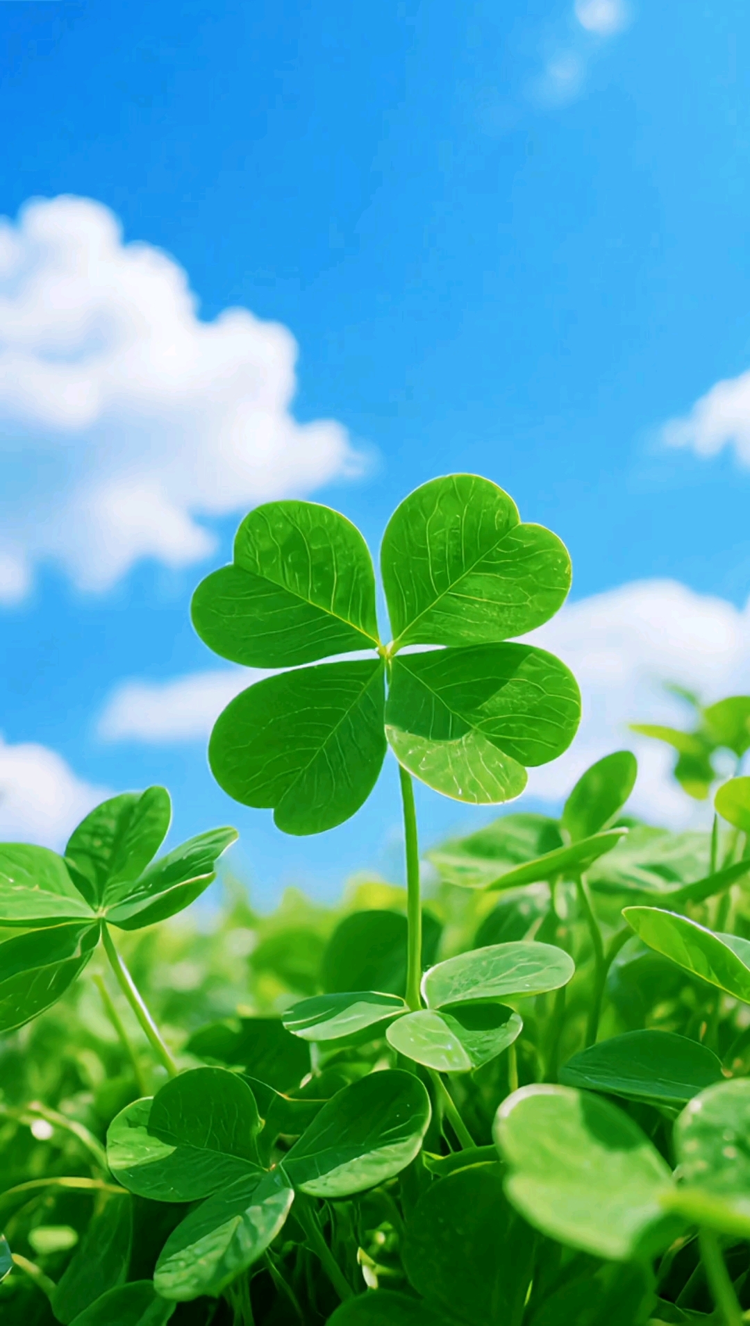 四叶草在风里,藏着整个夏天的幸运