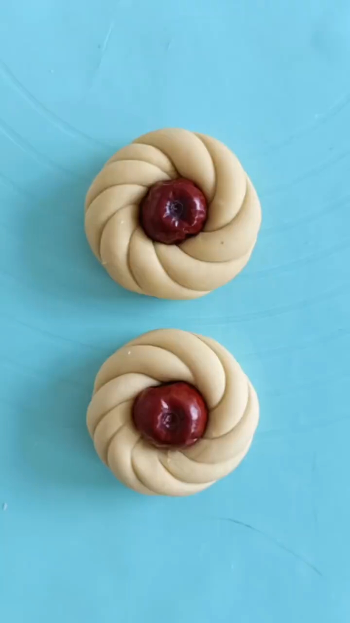 枣花卷慢动作手法教程!