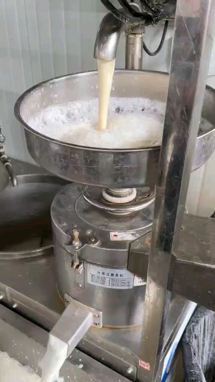 双联磨豆腐全自动机器