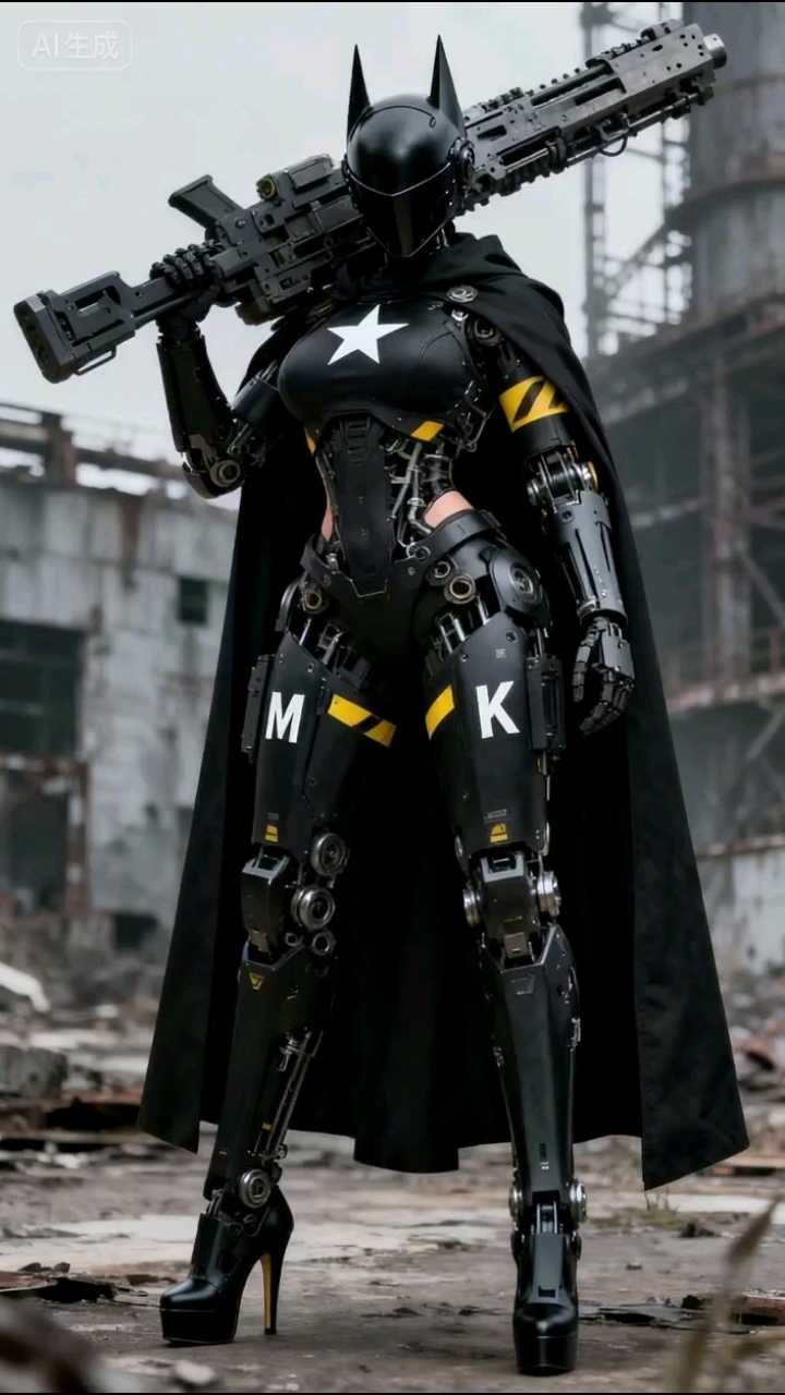 未来女战士!飒爽英姿,霸气威武的机器人女战士!