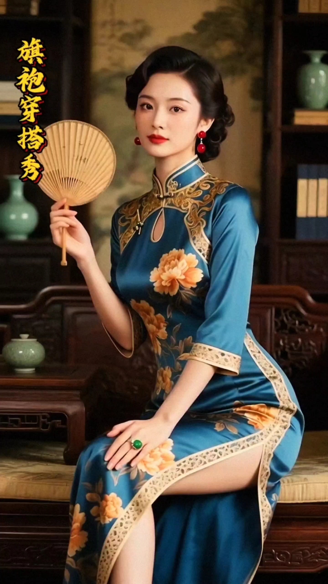 旗袍适合任何东方女性