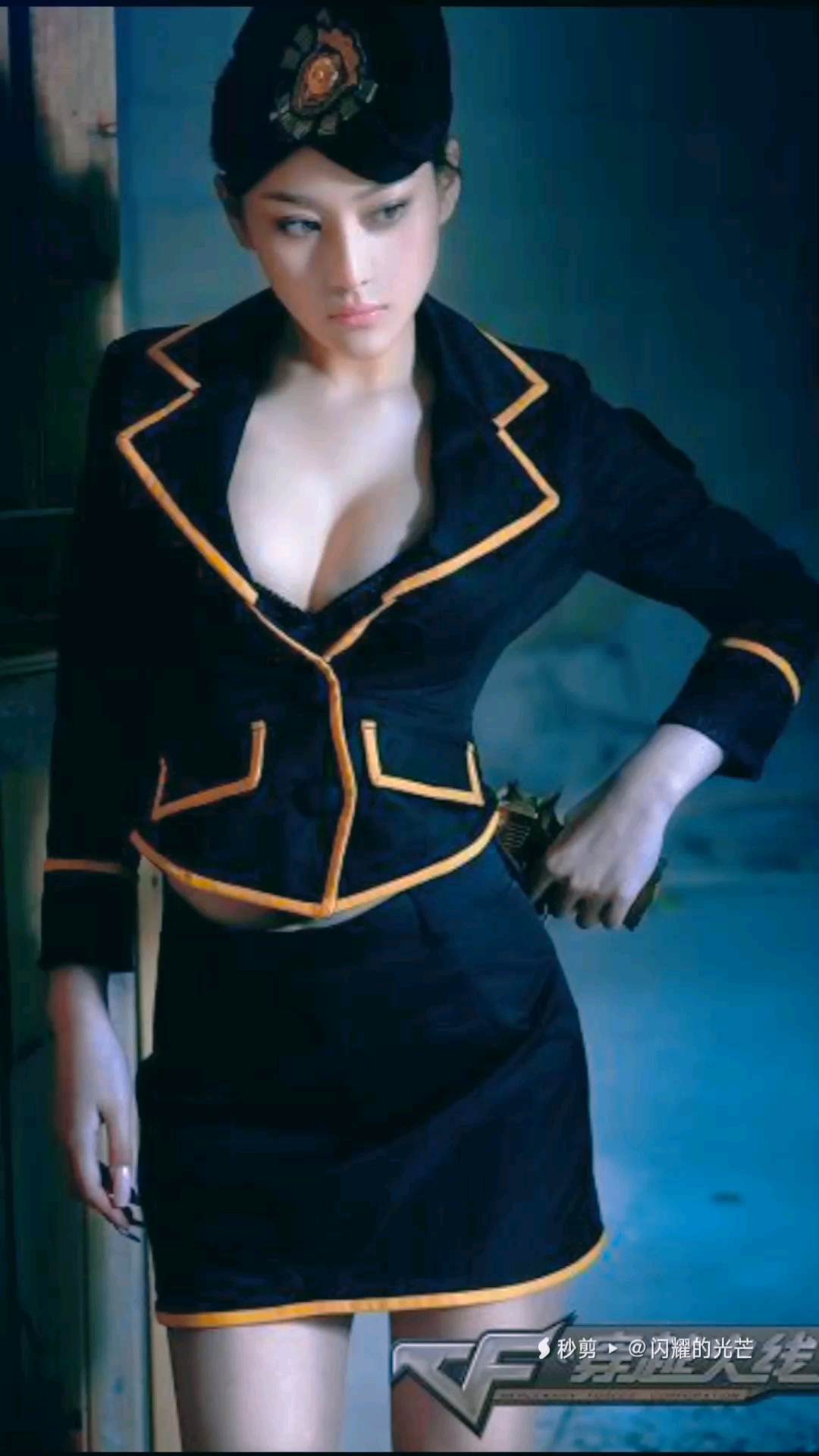 女神张馨予,《cf穿越火线》的女神代言人!好美!-度小视