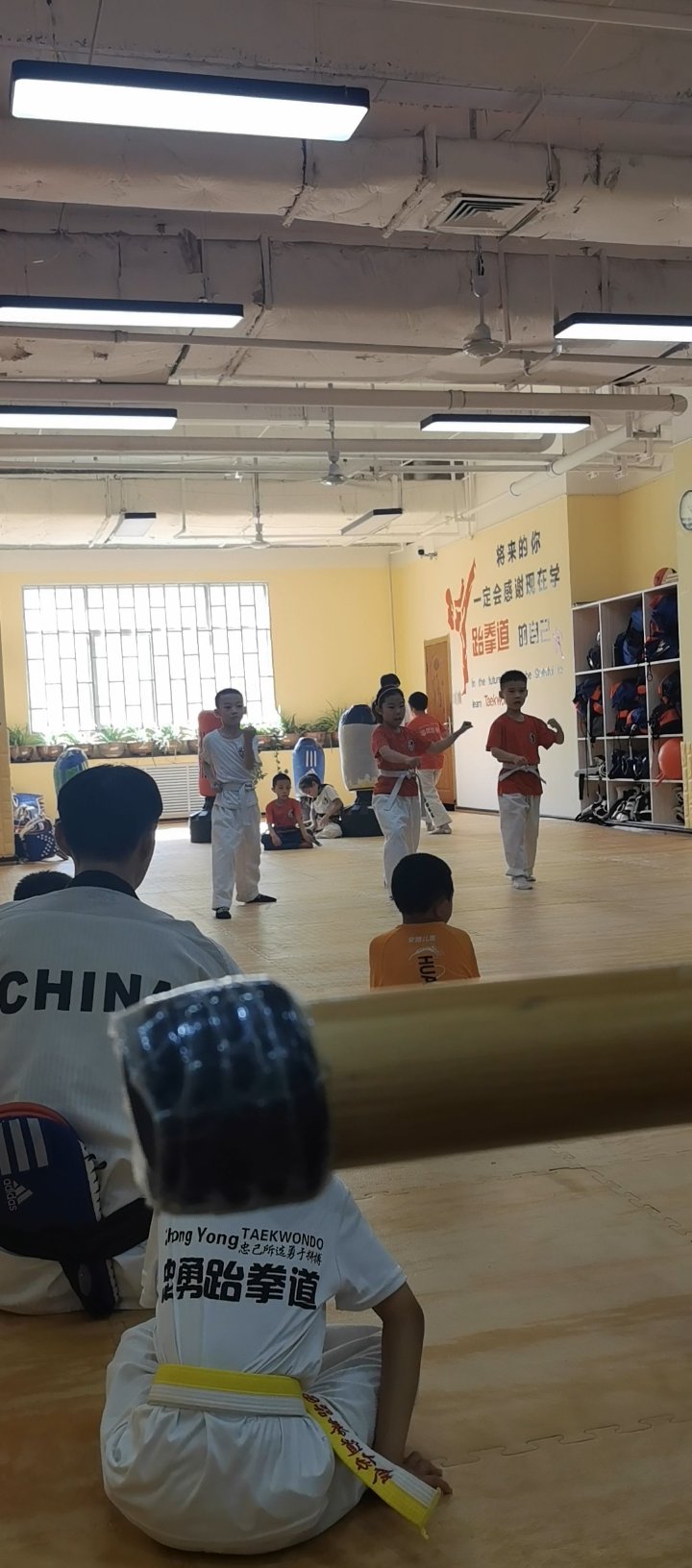 跆拳道教学练习