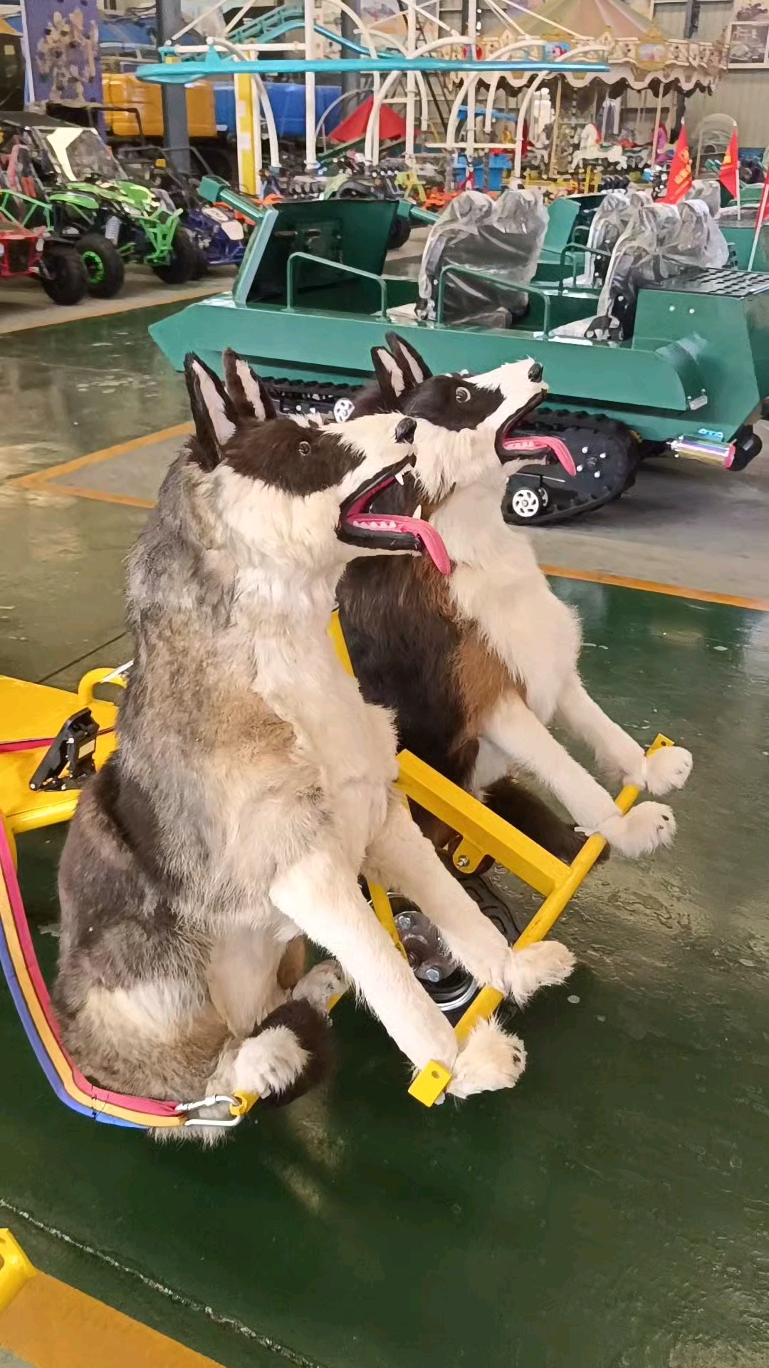 新能源狗拉雪橇车