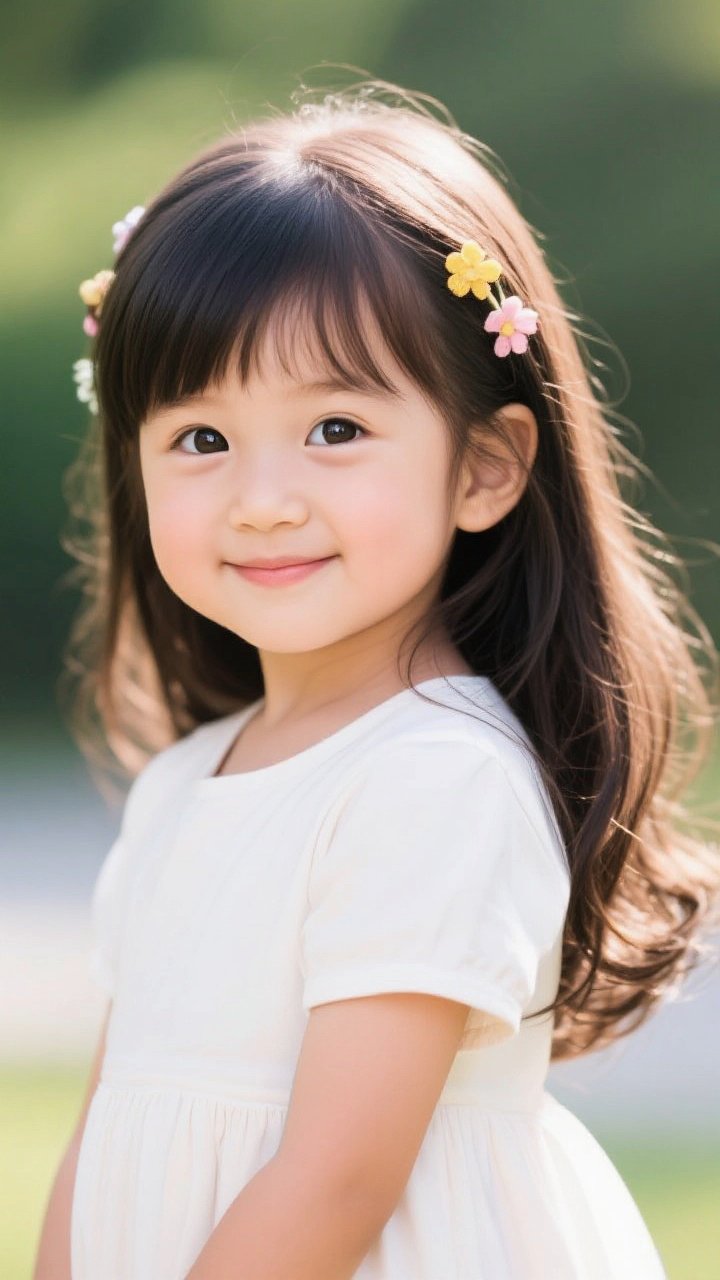 漂亮的小女孩