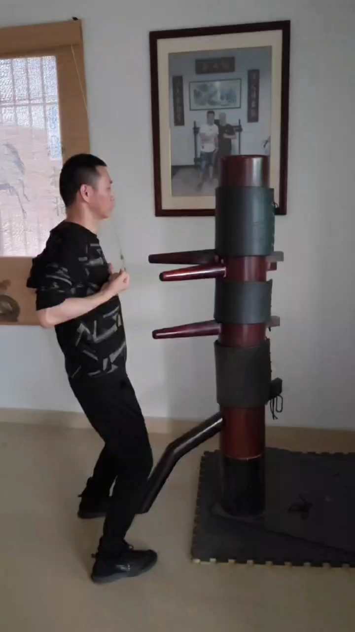 咏春拳木人桩训练