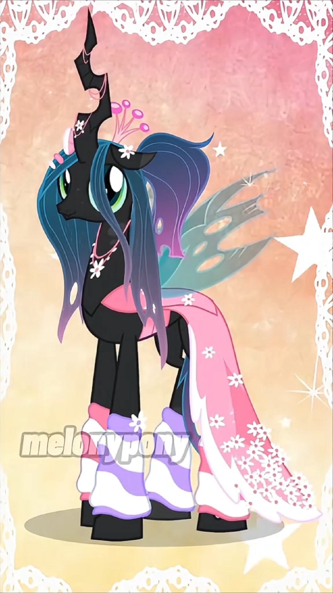 可爱的虫茧女王换装