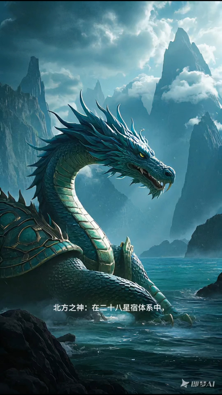 山海经上古神兽之玄武 见者好运