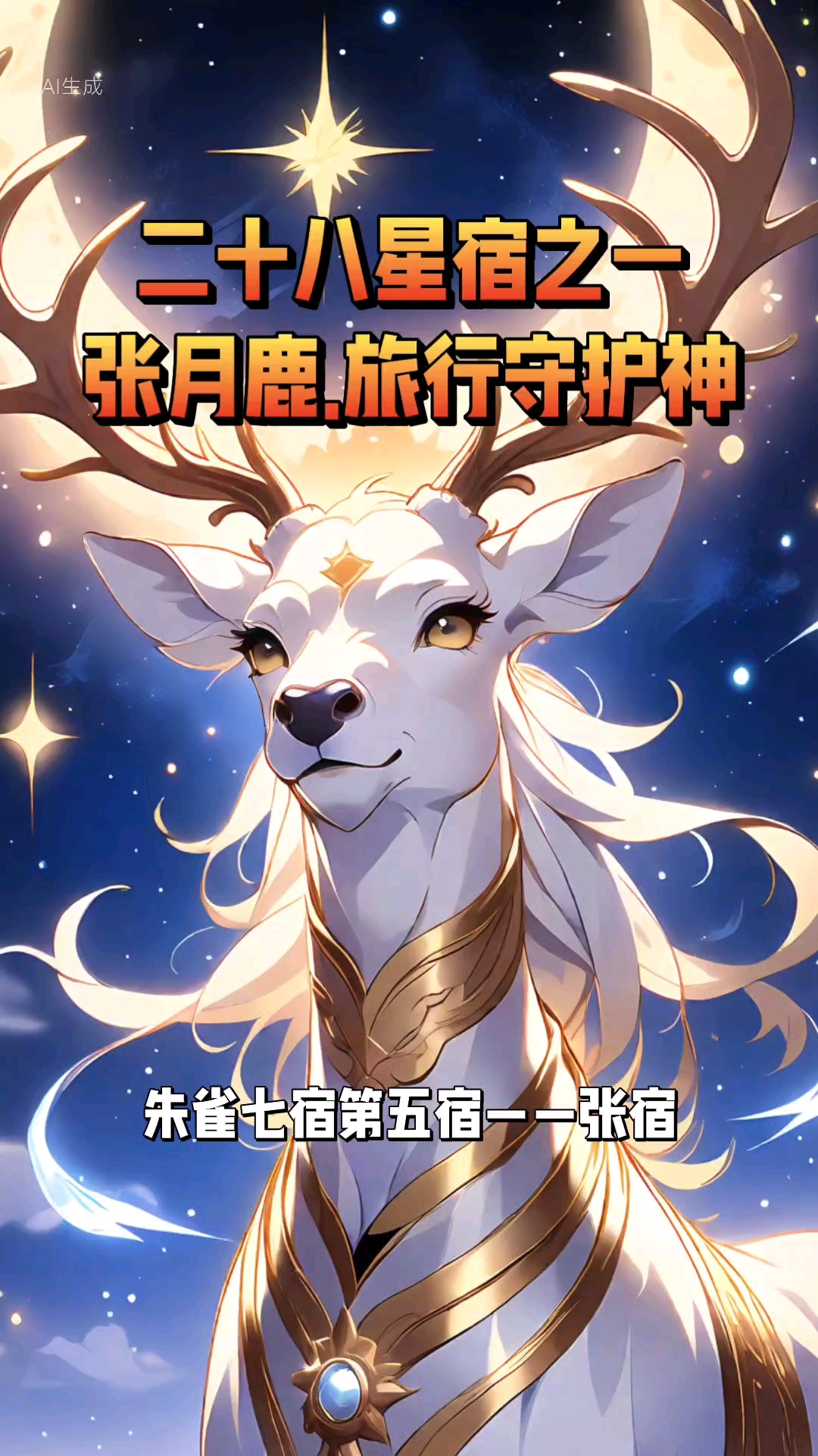 旅行守护神.南方朱雀七宿之张宿.神仙谱