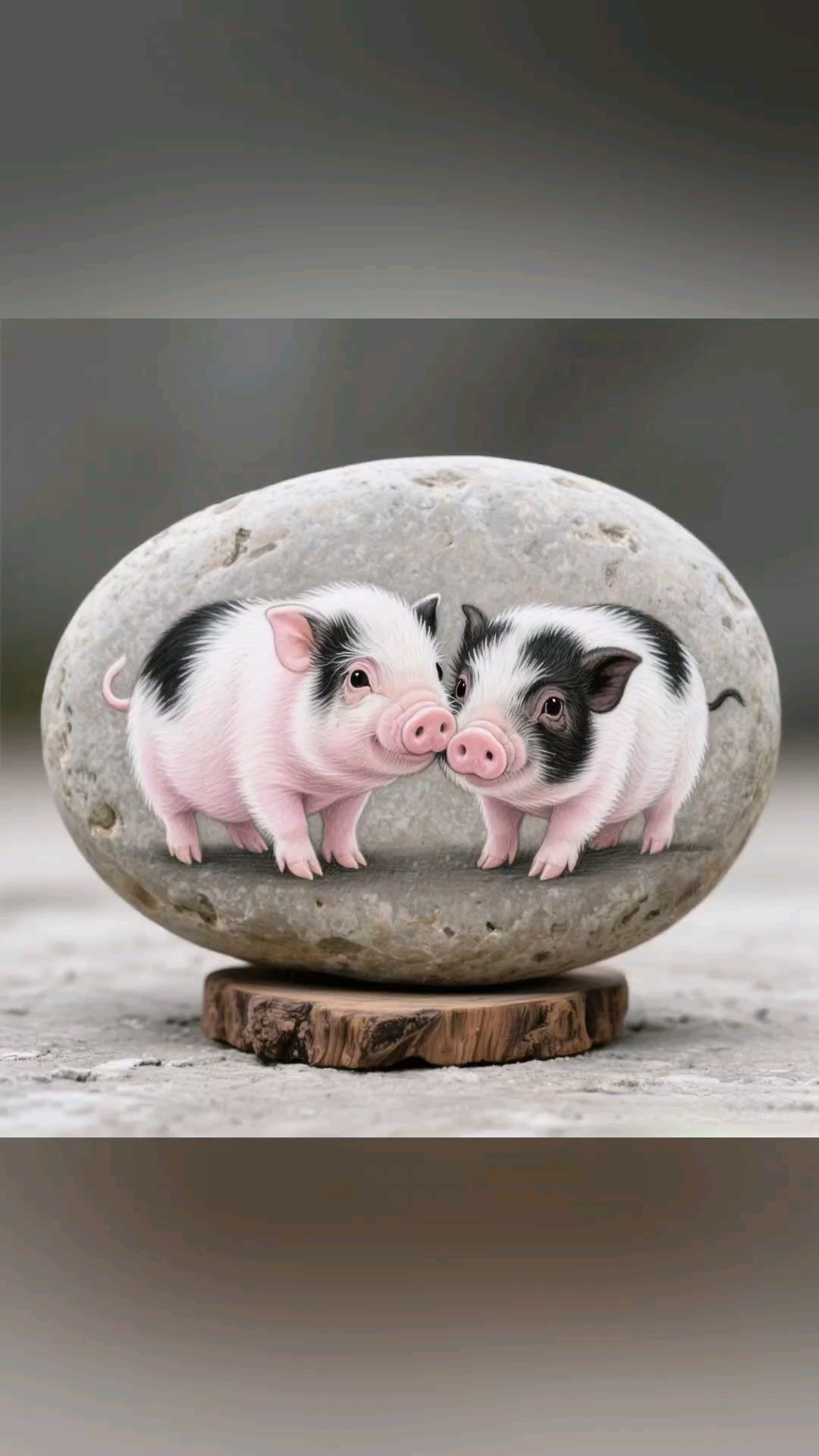 石头画萌趣出圈!丙烯颜料是神笔