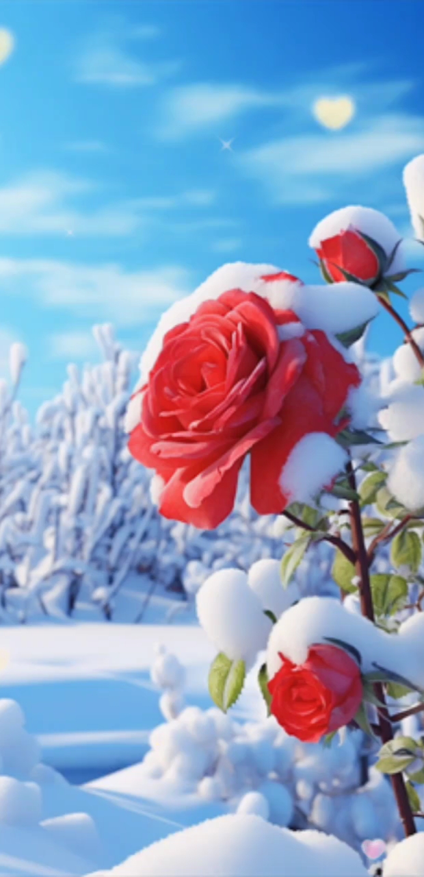 冰雪玫瑰.