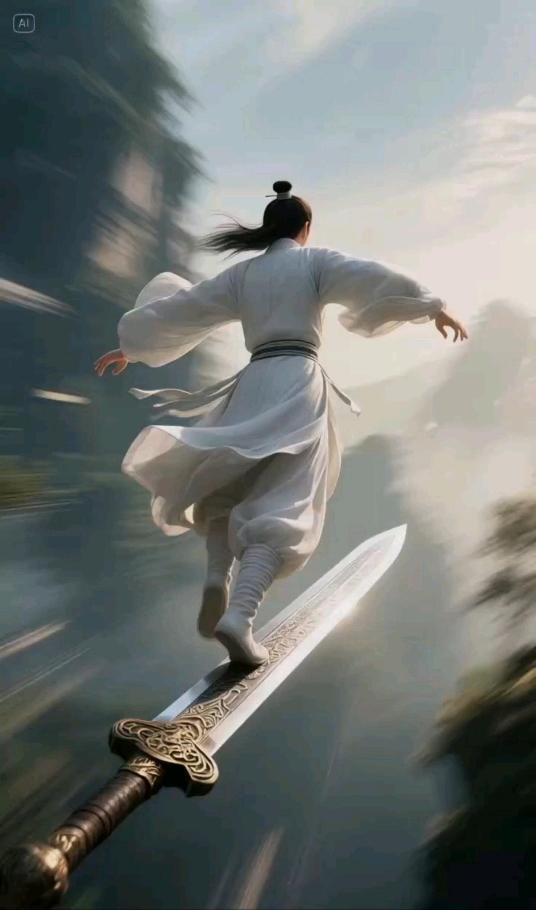 御剑乘风来除魔天地间
