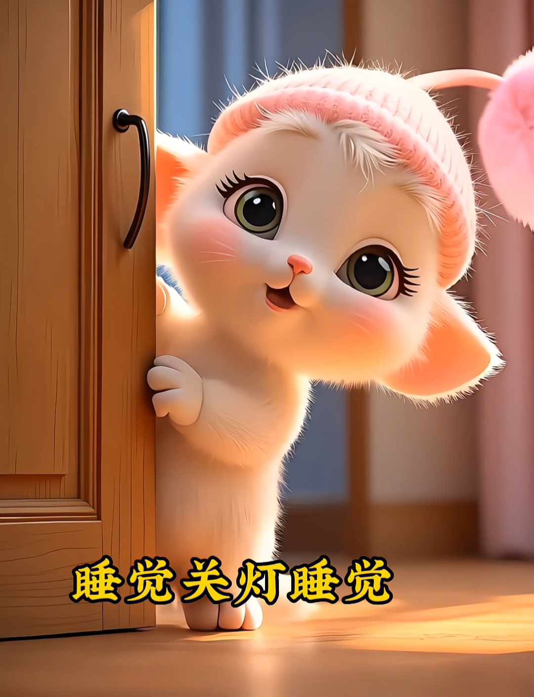 少玩手机,早点关灯睡觉