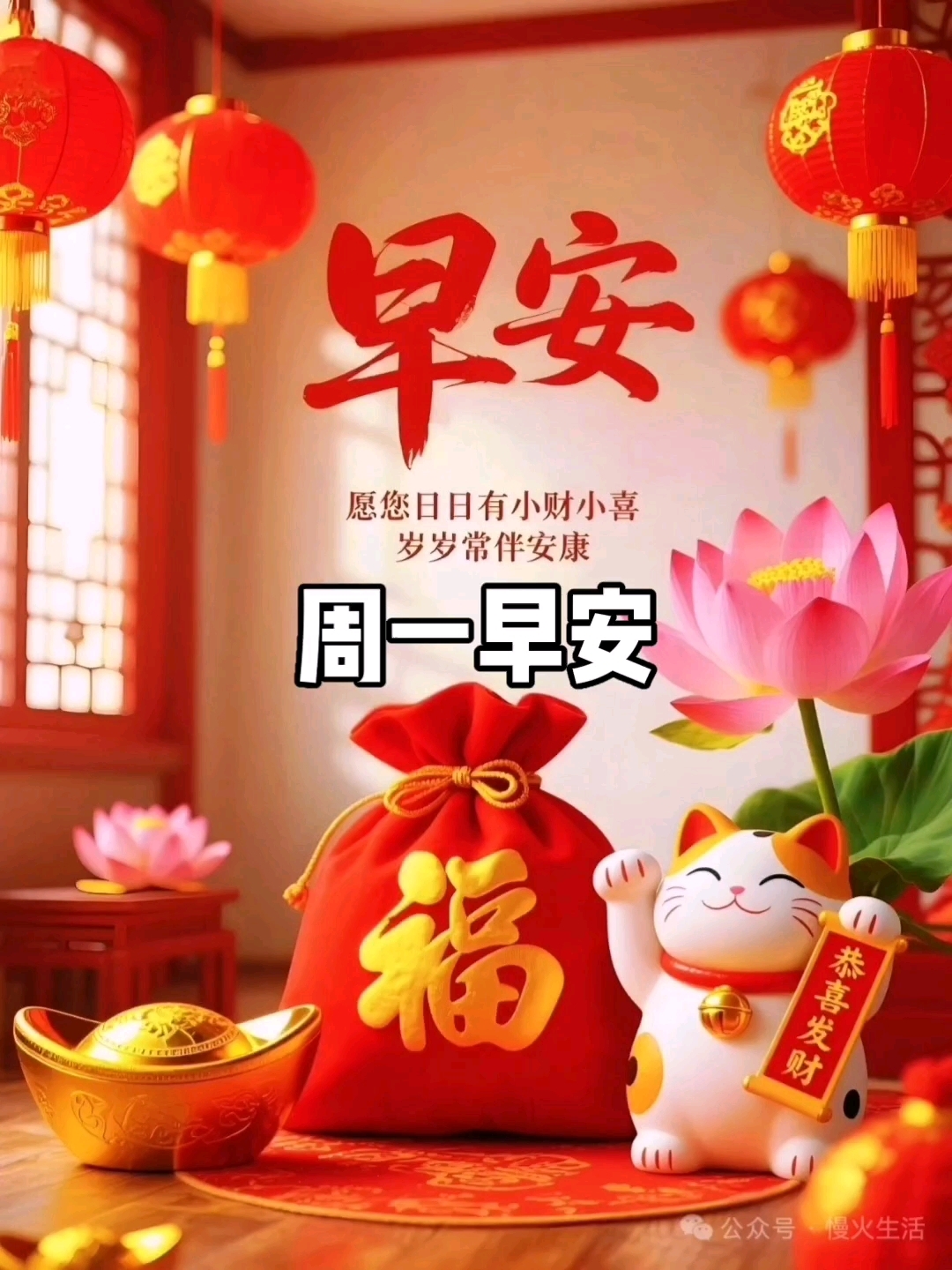 周一早安