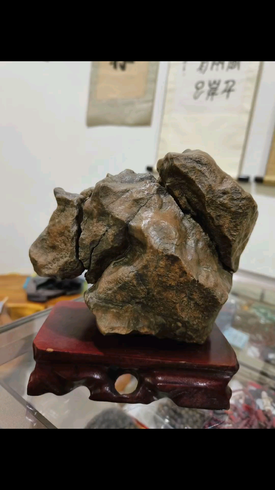 沙漠戈壁老皮石.