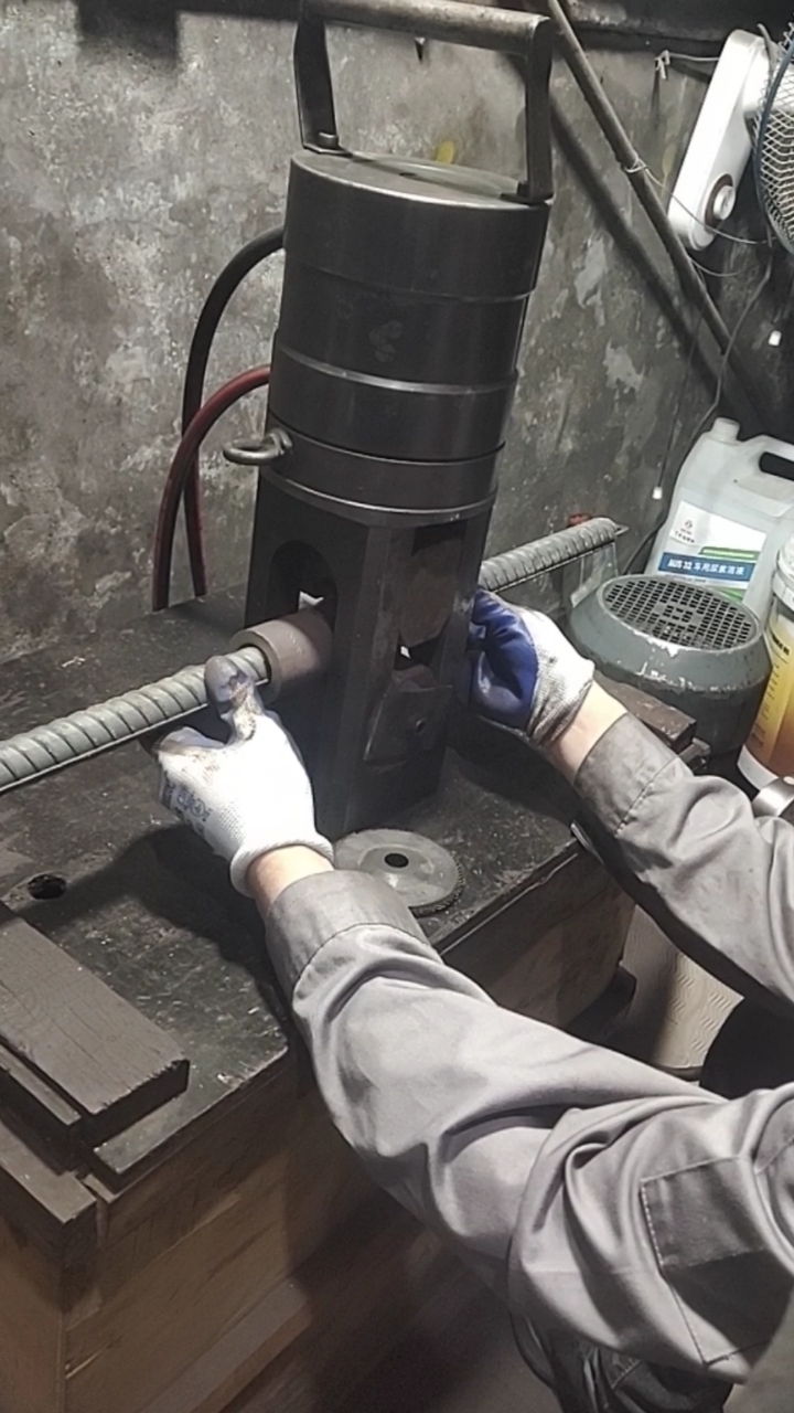 冷挤压套筒#冷挤压试件操作过程