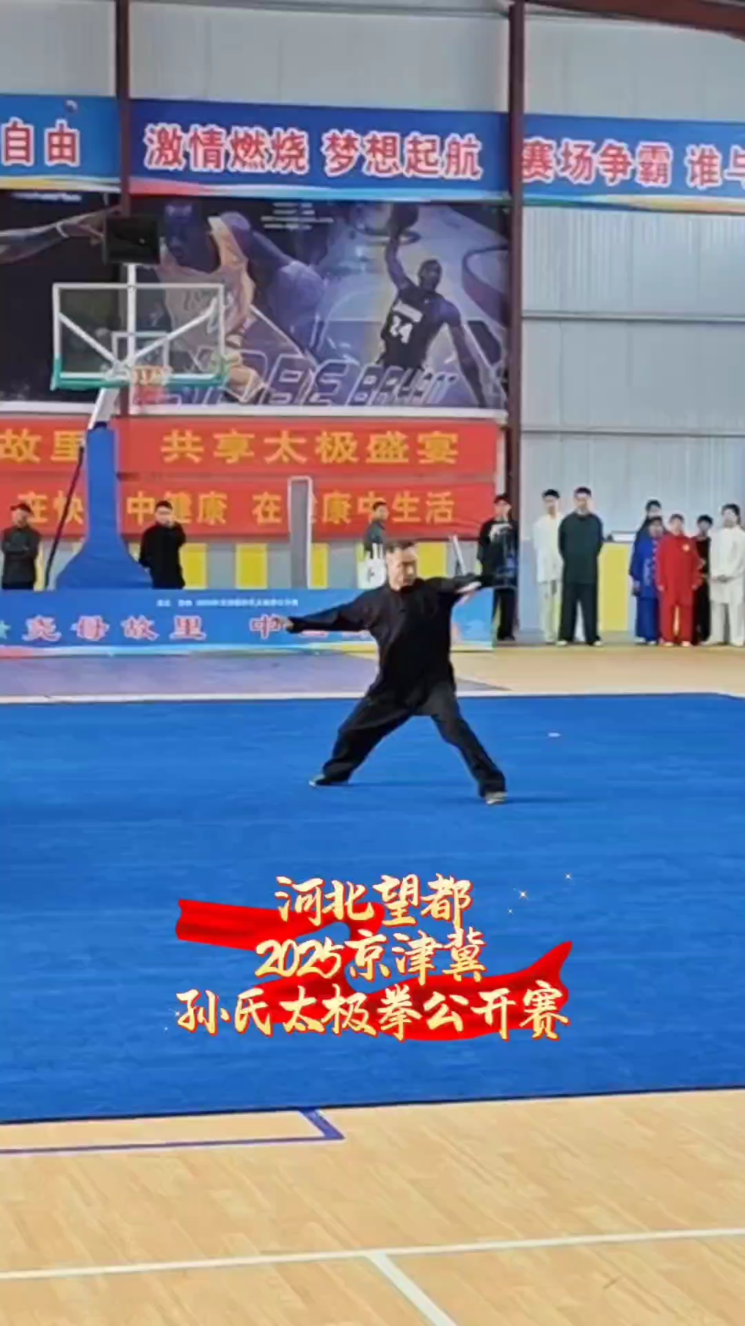 河北望都京津冀孙氏太极拳公开赛经典视频#孙氏武学#形意拳