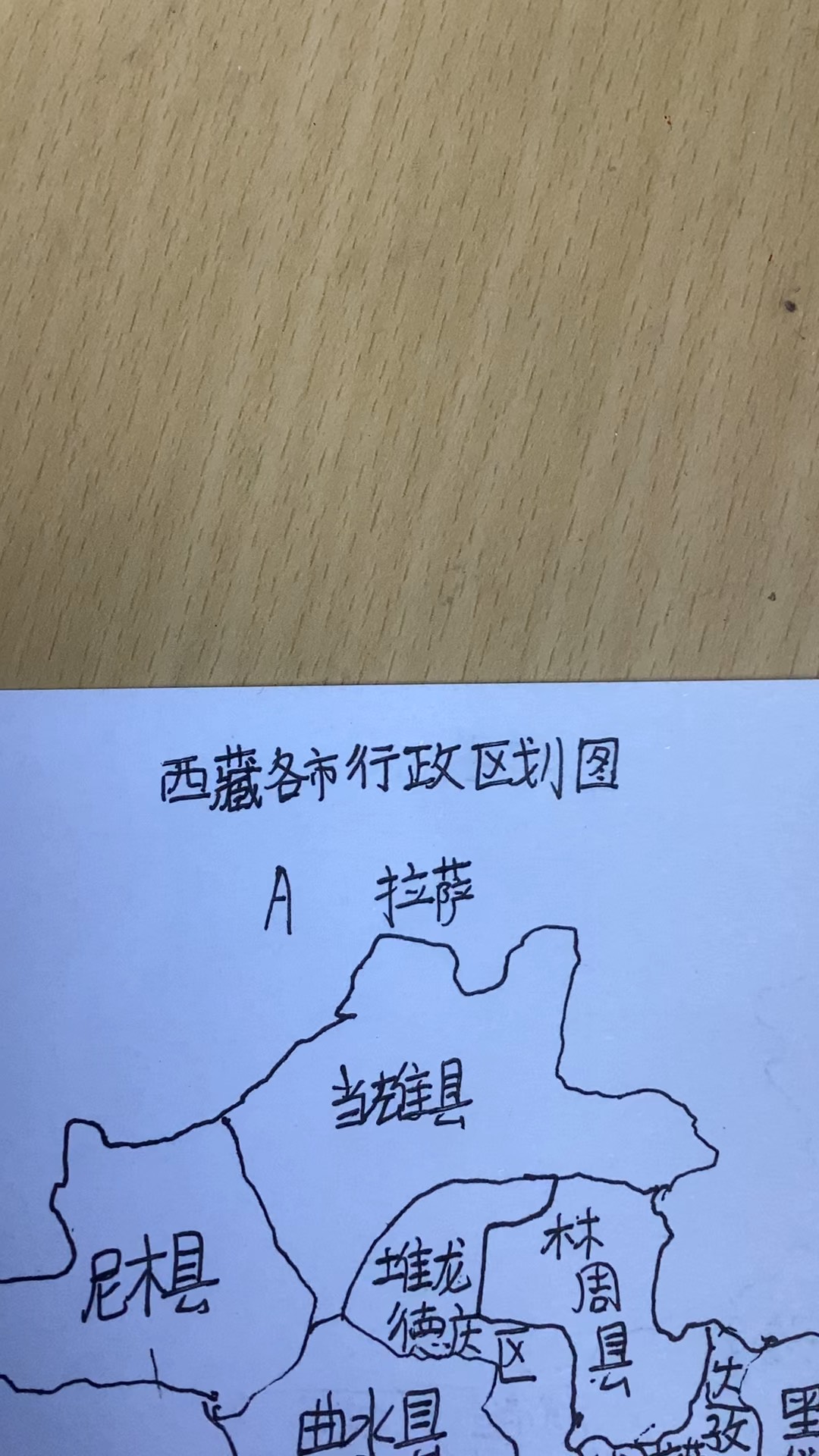 拉萨市尼木县地图图片