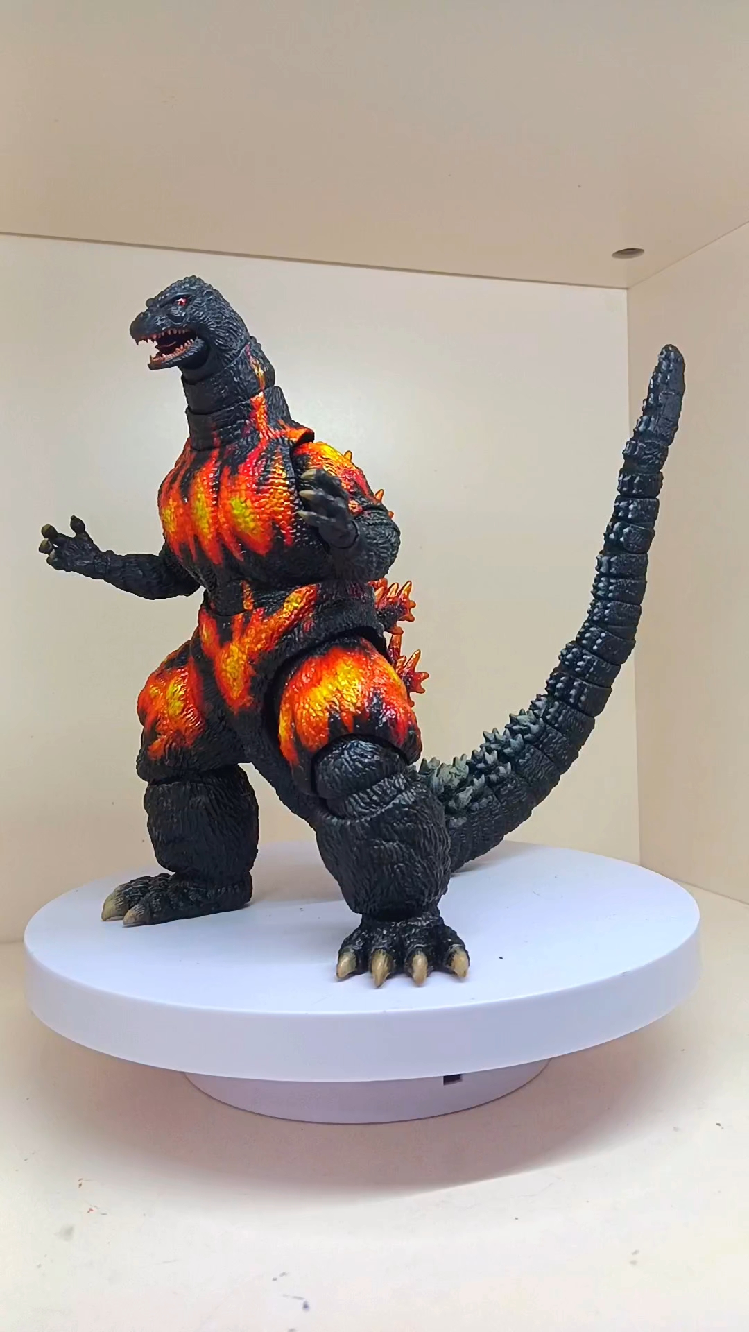 重涂红莲哥斯拉,海雅91哥斯拉重涂,展示交流