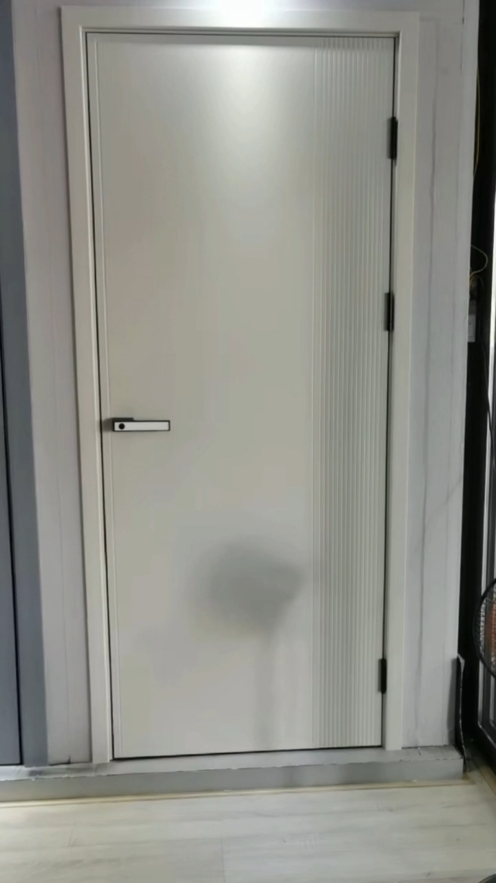 奶油风格木门#实木烤漆门