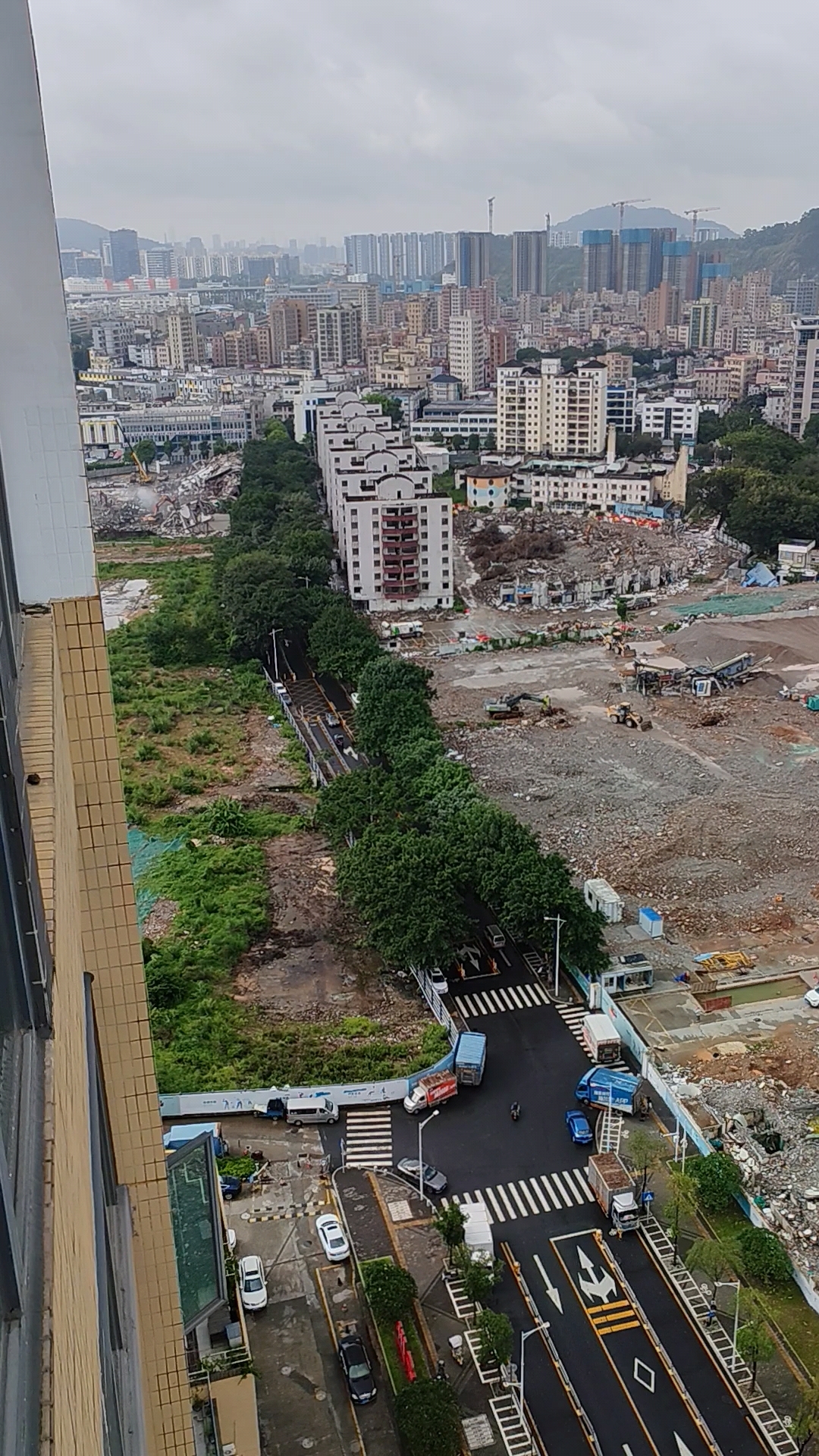 宝安机场黄田金碧工业区拆迁记录-度小视