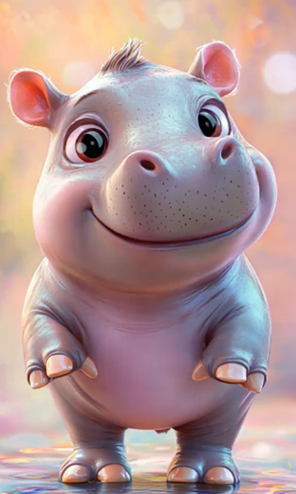 小河马跳舞太魔性了