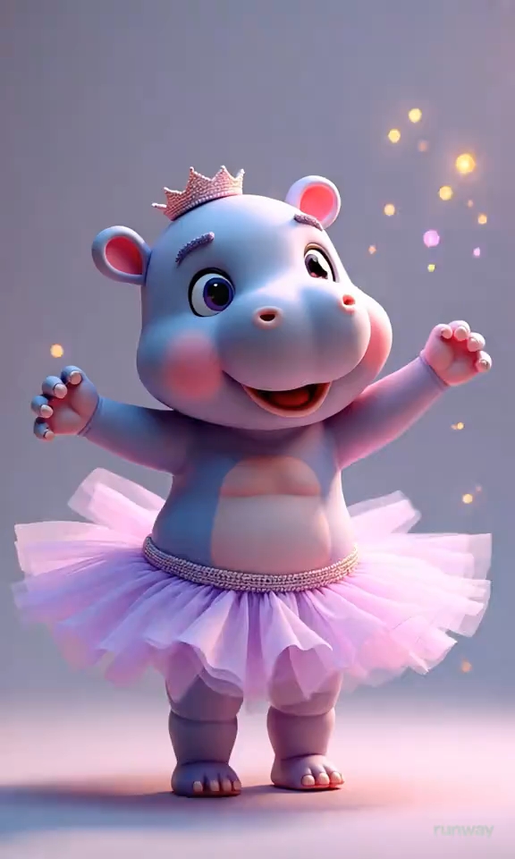 这小河马跳舞怎么那么魔性啊