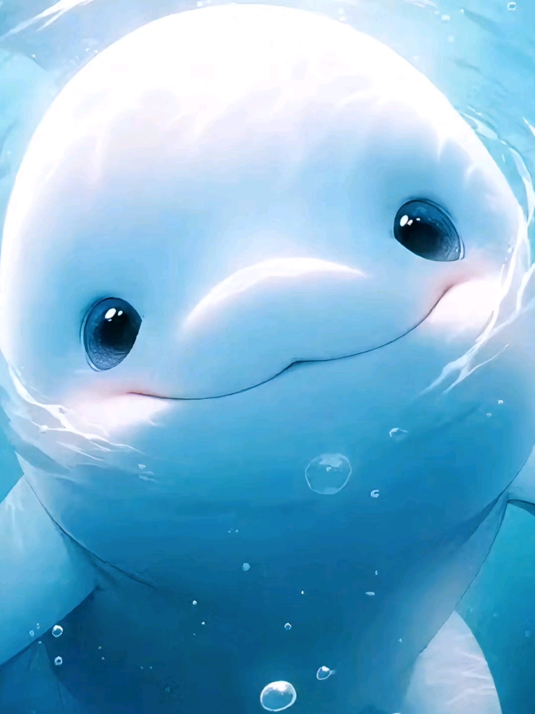 超萌可爱的小海豚