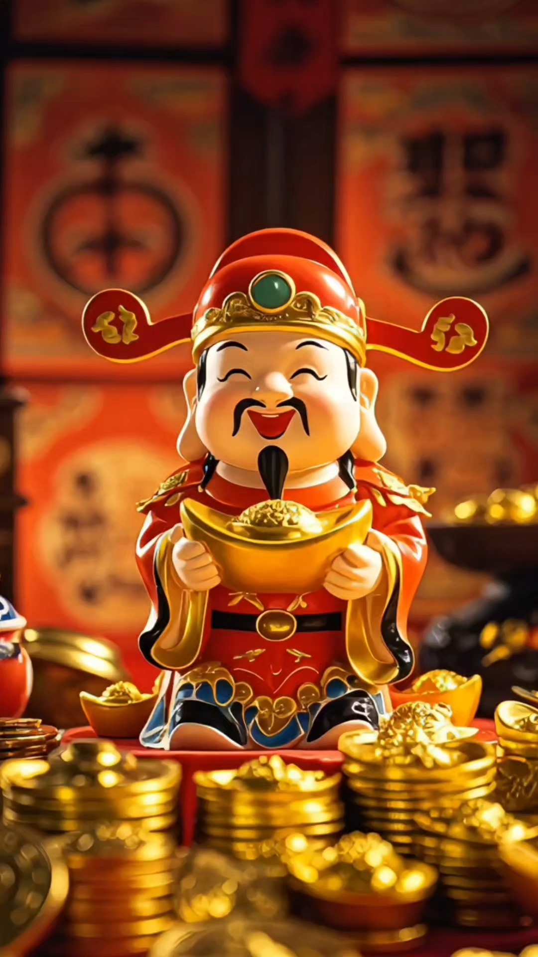 财神爷驾到,招财进宝来啦!