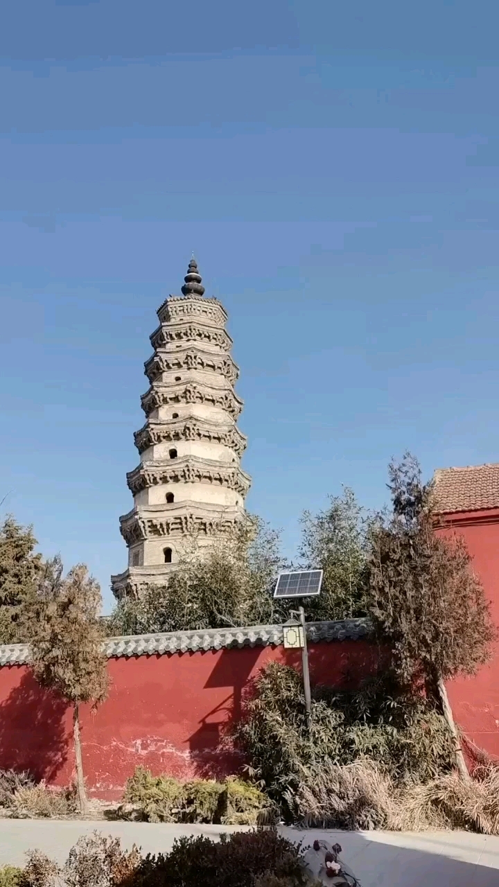 河北省邢台市南宫市普彤塔,南无宝幢佛保佑大家身体健康万事如意