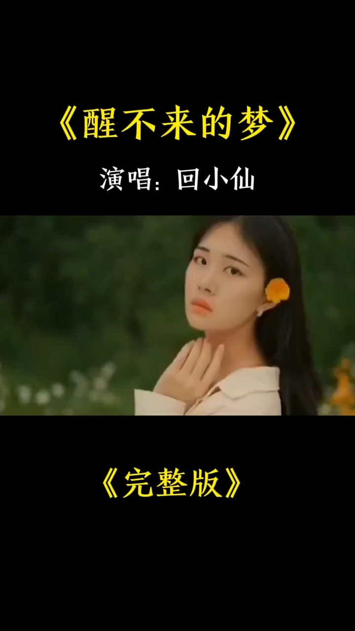 歌曲醒不来的梦回小仙