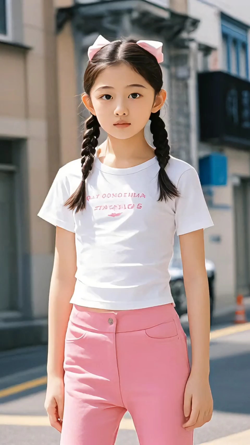 双马尾可爱小姑娘