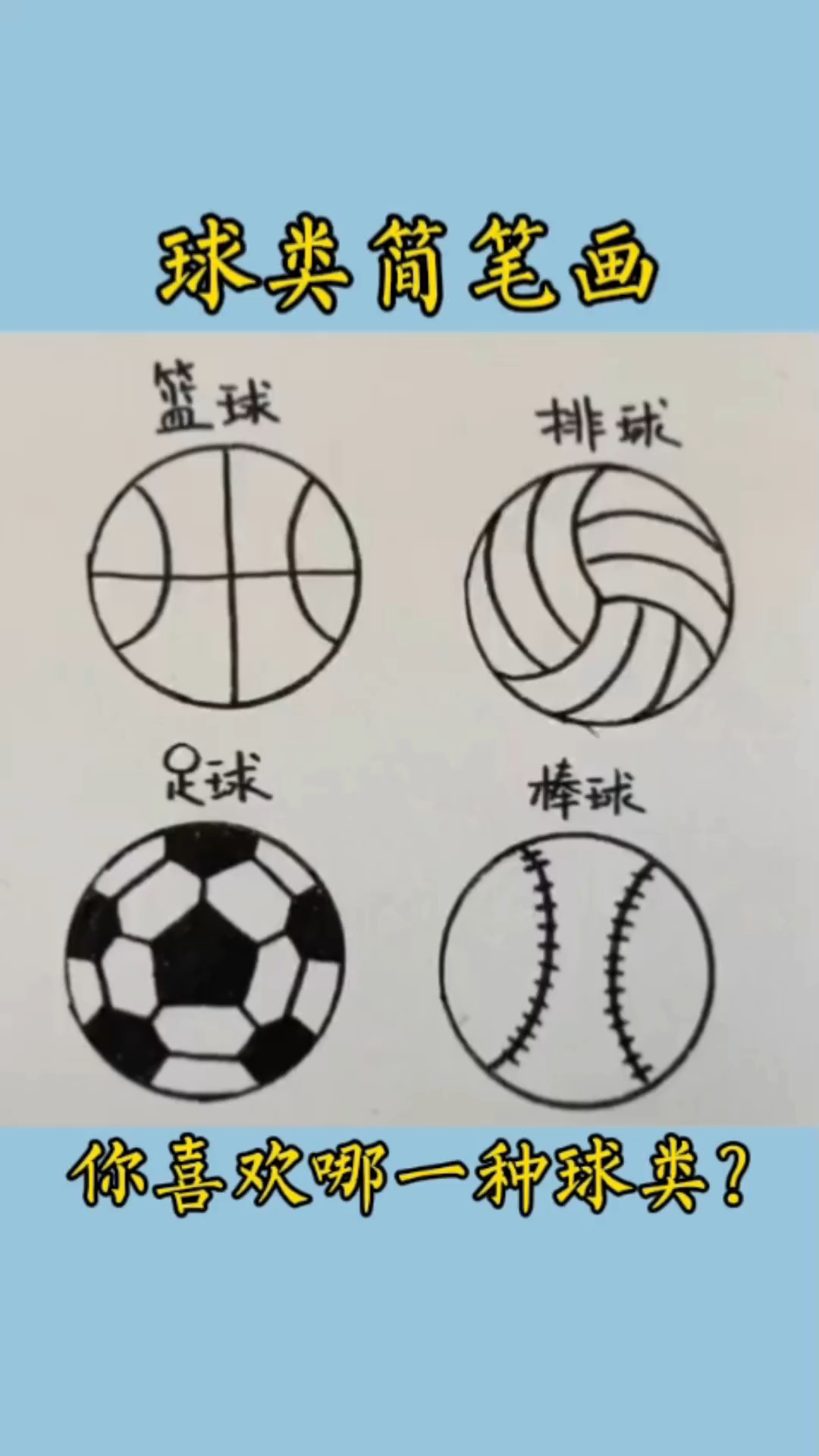 儿童简笔画