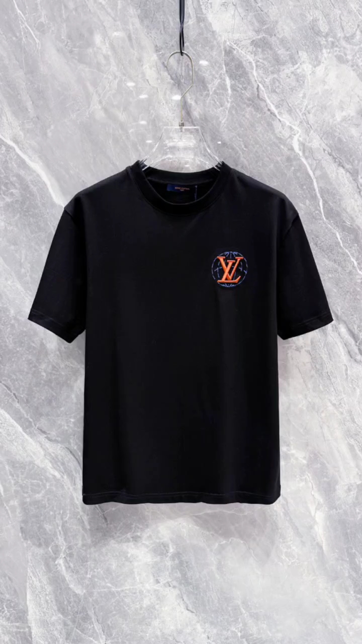 lv 男装2025春夏新款最新款短袖