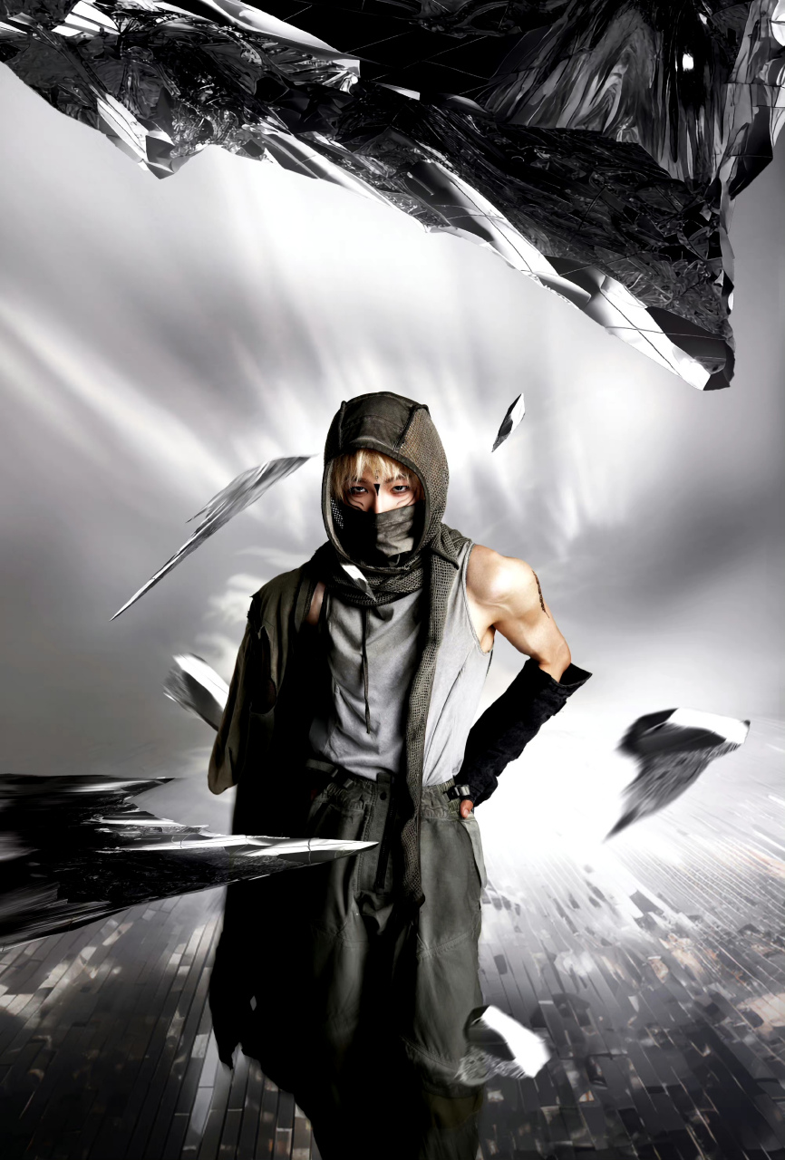 刘宇末日废土风造型