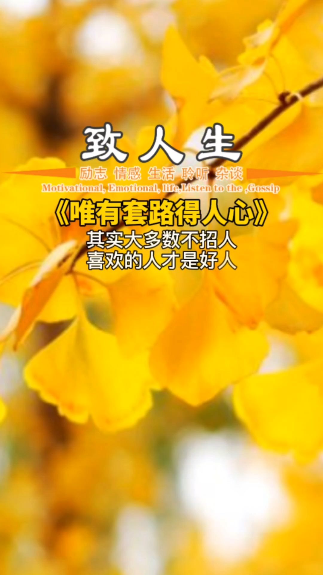 自古真情留不住唯有套路得人心