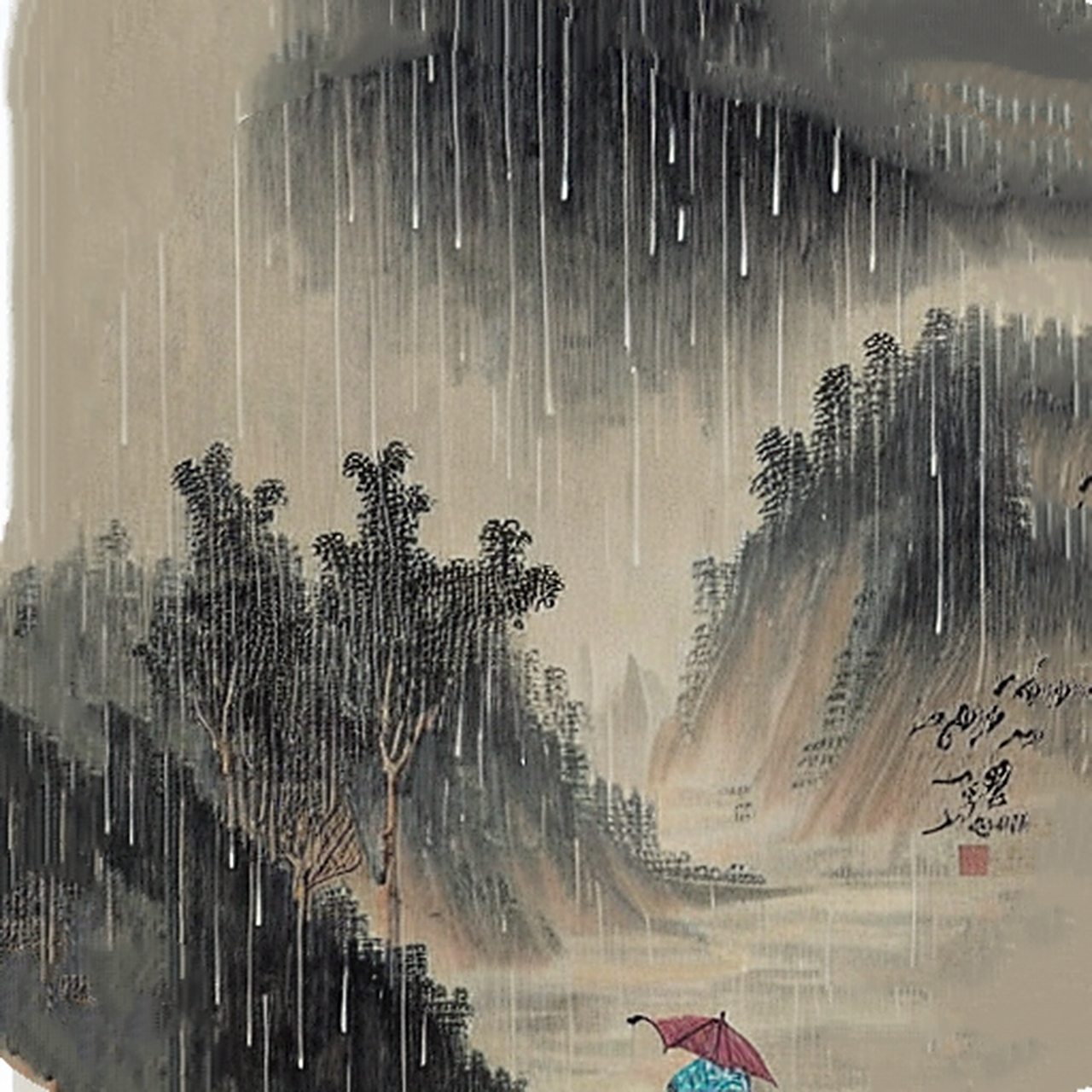 虽然以前日子比较苦,但是总能感受到风调雨顺,四季
