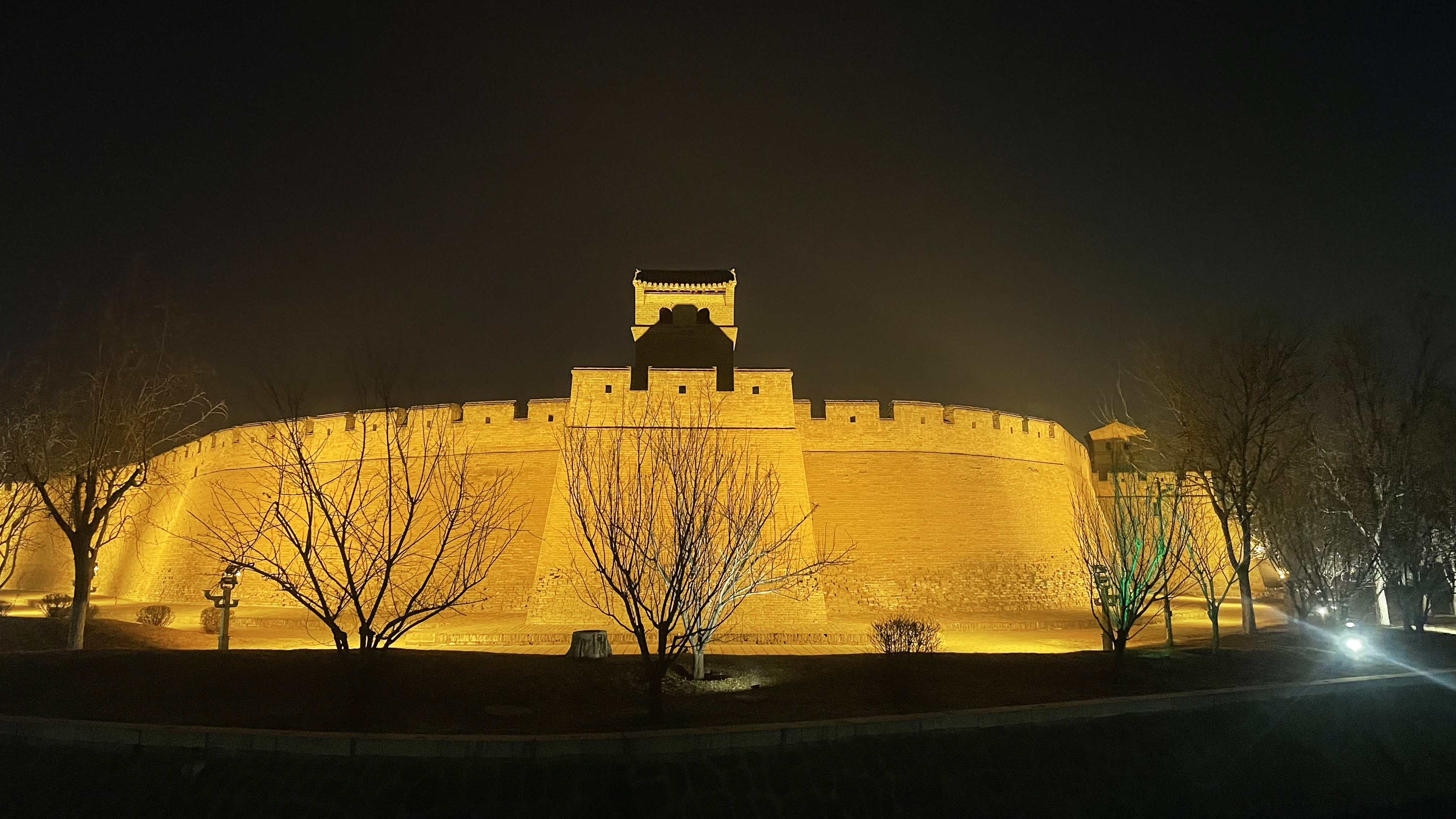 平遥古城夜景图一组