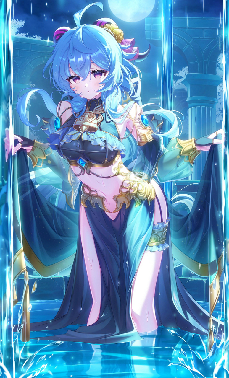 甘雨 p站画师:盧