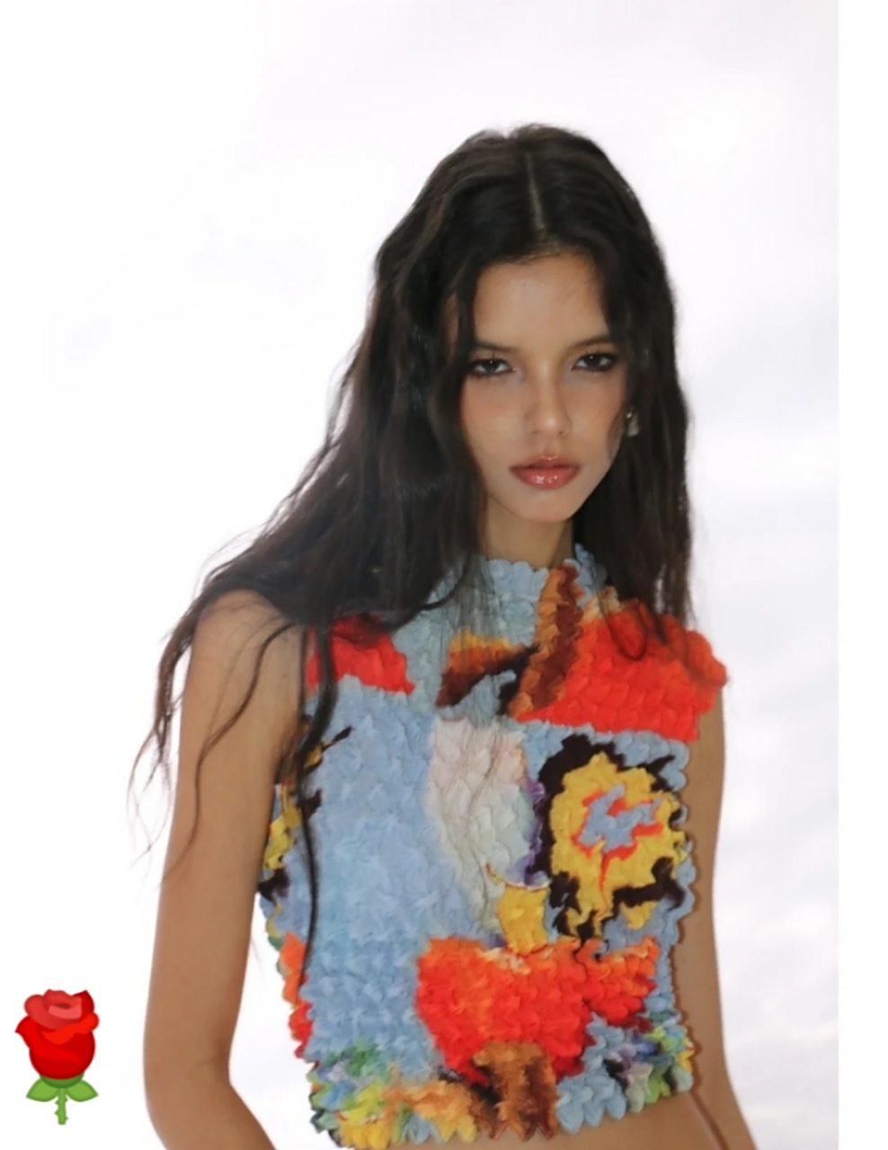 黑皮辣妹模特真人秀[鲜花]