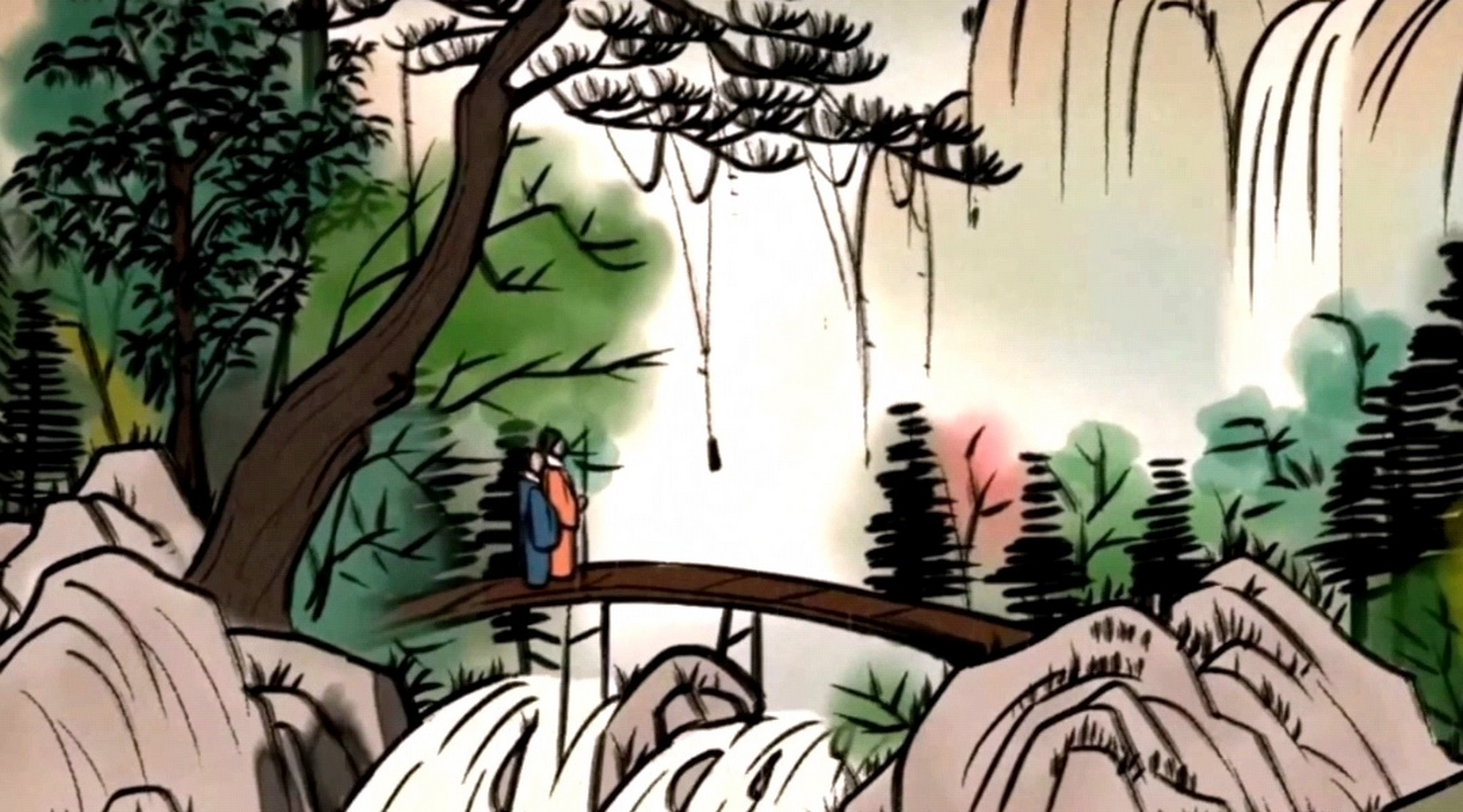 一蓑烟雨任平生.