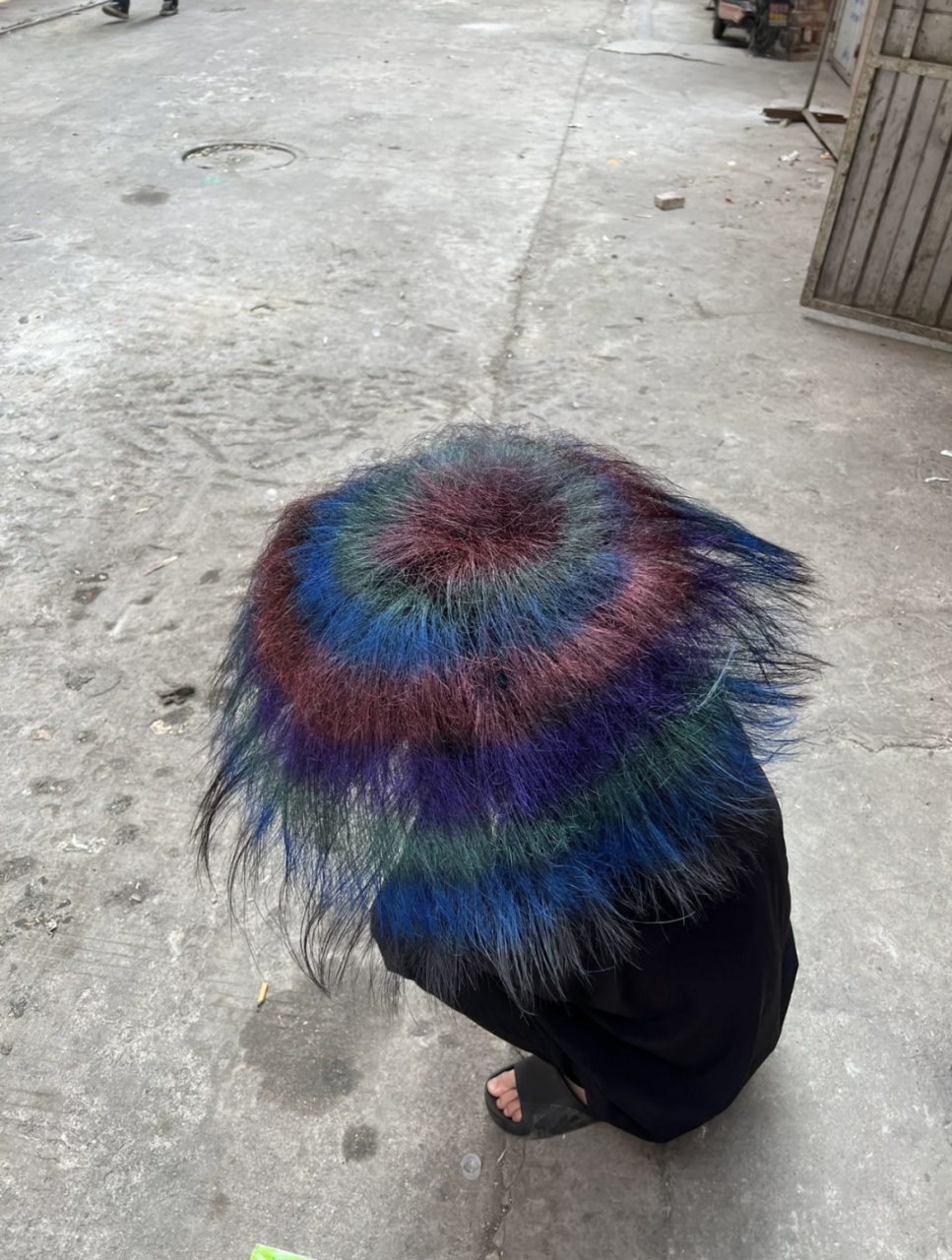 最新款杀马特家族封神之作 暂时命名(头顶彩虹一片天)发量有条件的小