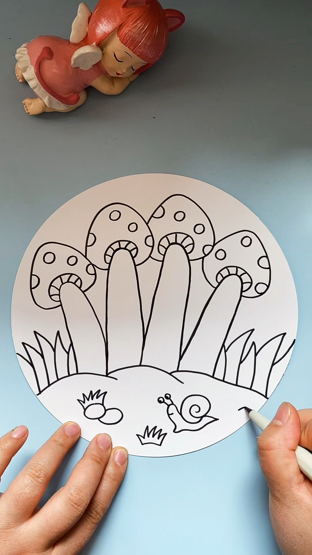 有趣的手掌画,一起试试吧