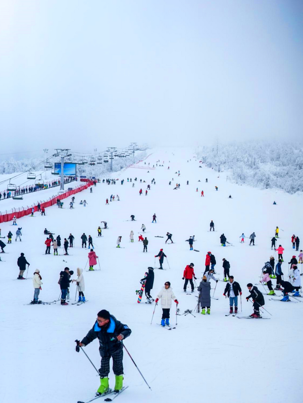 3月西岭雪山穿衣建议图片