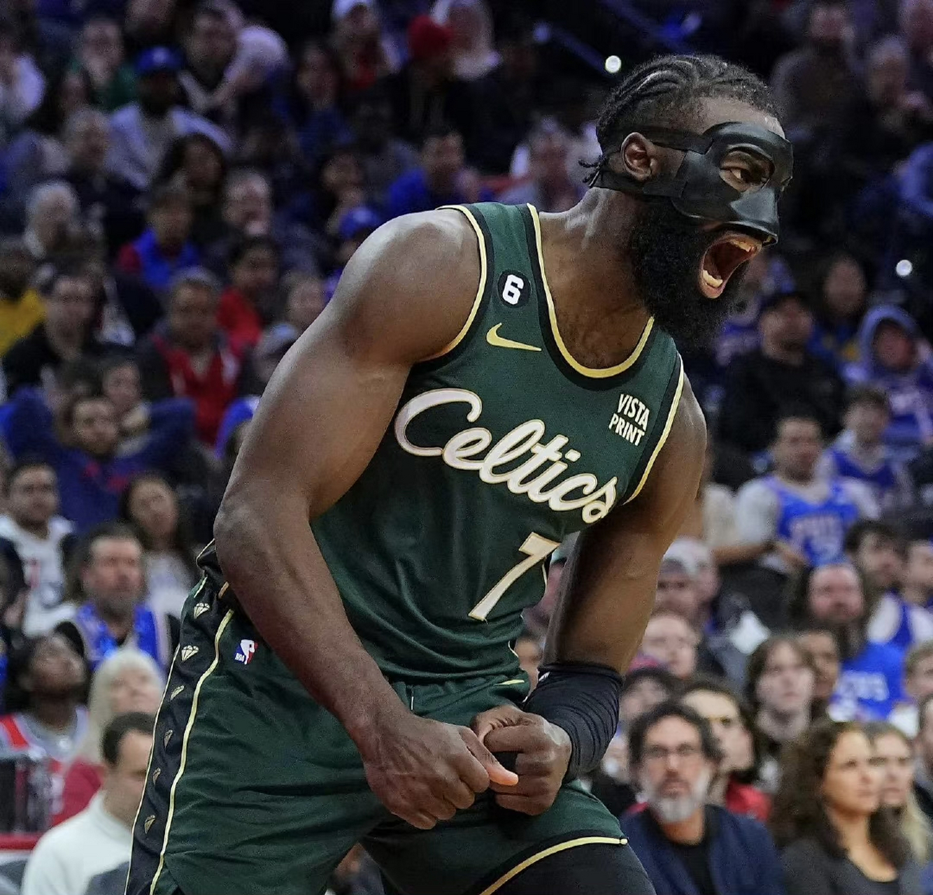 如果nba球员都戴上面具打球,你觉得谁最好看?#百度仲夏打卡挑战赛