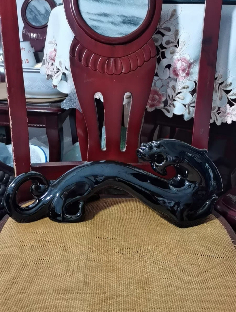 景德镇瓷龙  千禧龙  名家中国工艺美术大师刘远长作品 长约35,高14