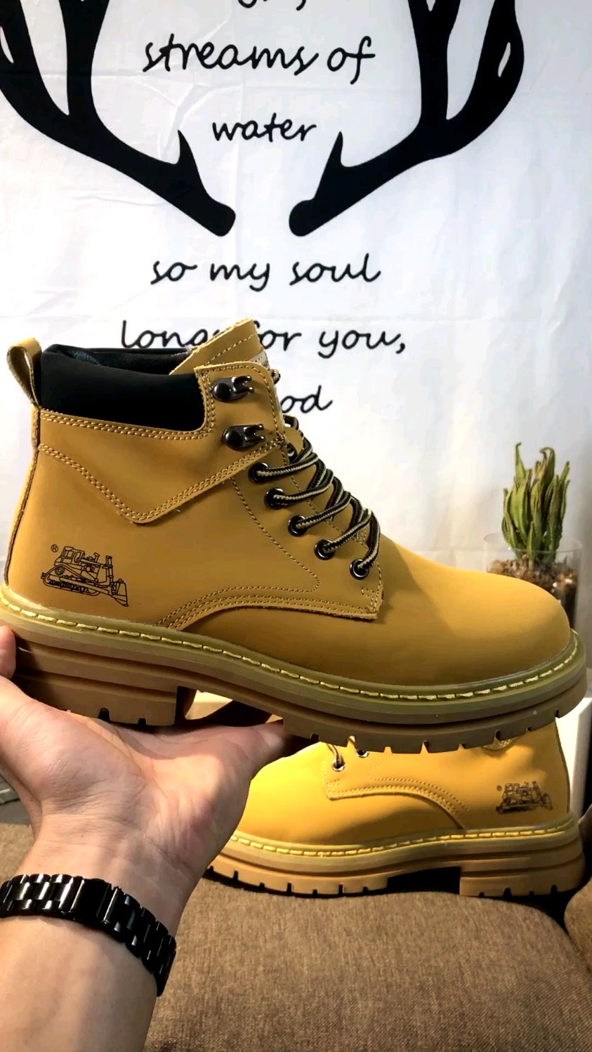 cat纯原推土机 男士休闲皮鞋 原单品质真标公司卡特男鞋广东纯新款头